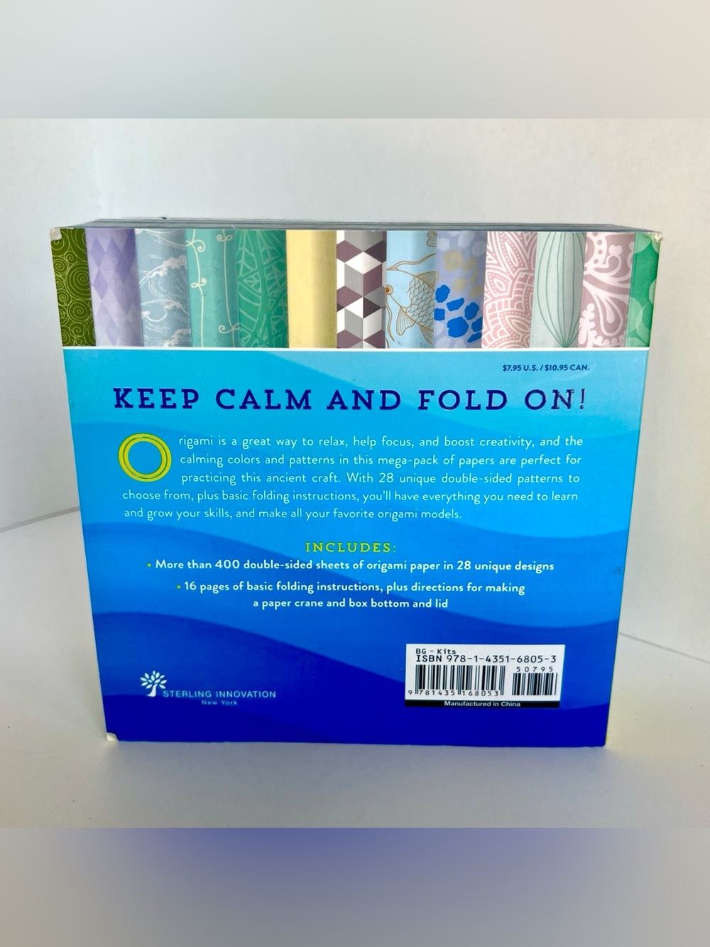 Mindful Origami Paper Pack — Assorted Multi-Color Patterns - Picture 4 of 10